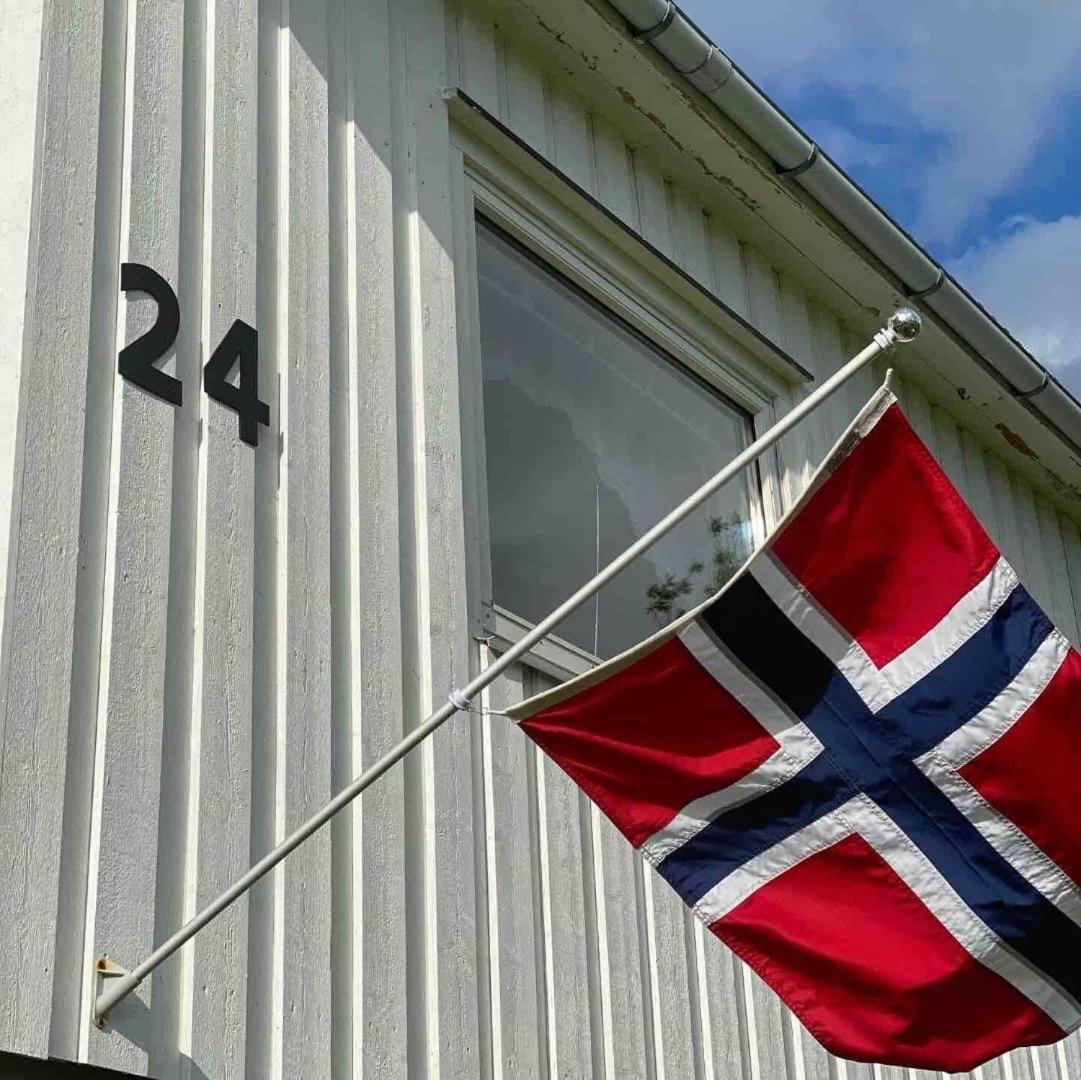 Haukland Beach House Leknes Exterior foto