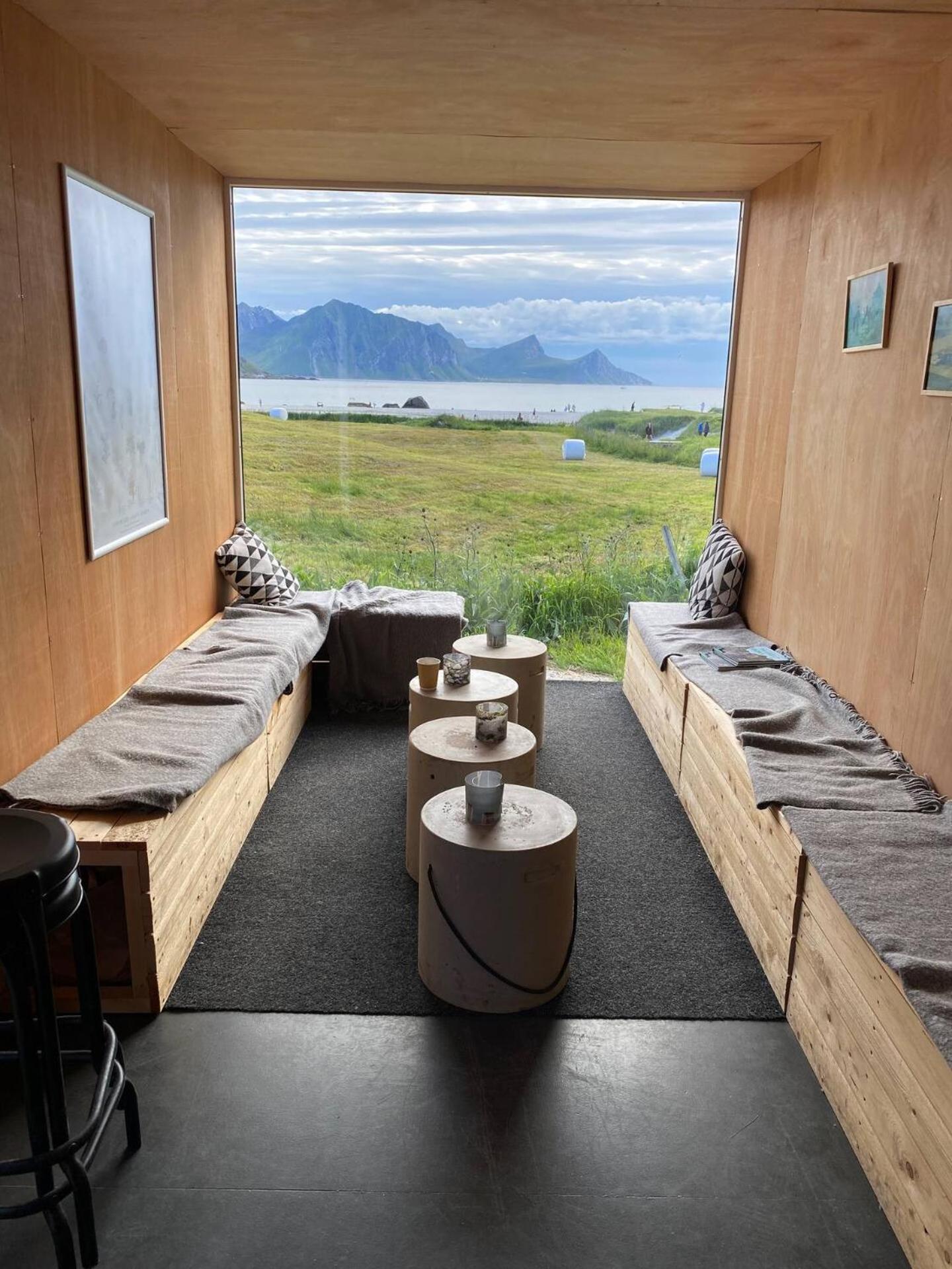 Haukland Beach House Leknes Exterior foto